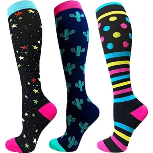 Unisex Stockings Compression Socks Crossfit Socks Weightlifting Anti-fatigue Pain Relief Stockings For The Old, Nurses, Doctors