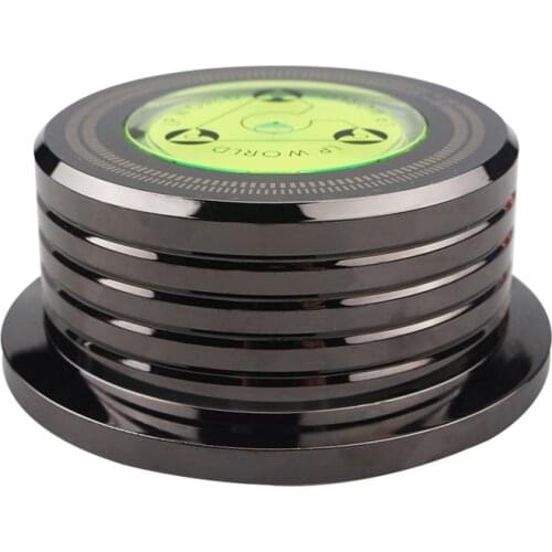 Universal 50Hz LP Vinyl Record Player Disc Turntable Stabilizer Weight Clamp W8ED