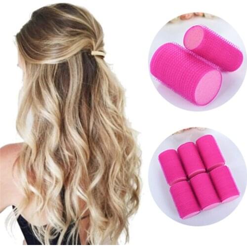12 Pcs Professional Curler Hairdressing Tool for Women Soft DIY Sponge Hair Styling Foam Hair Rollers Styling Tool Accessories