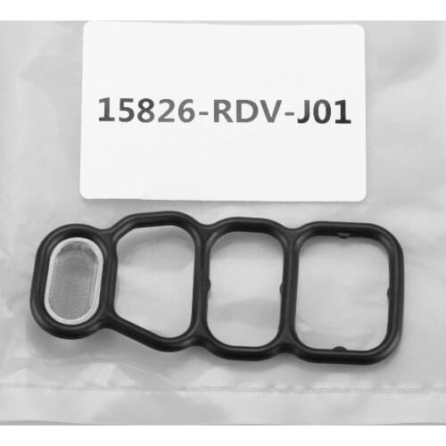 15826-RDV-J01 Car Solenoid Valve Spool Gasket VTEC Filter Screen Seal Fit For Honda Odyssey Pilot 2WD 2006 2007