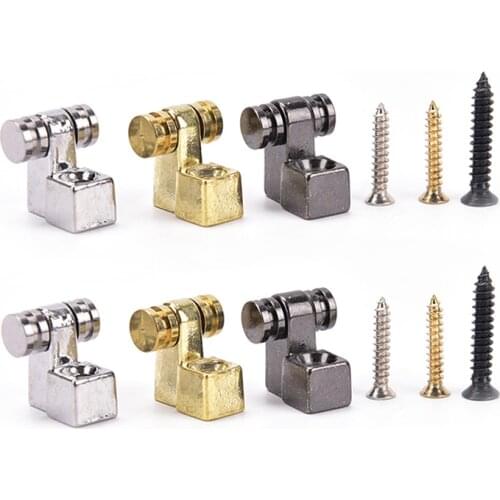 2Pcs Zinc alloy String Retainers Mounting Tree Guide Electric Guitar Parts