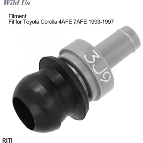 2Pcs/Set Car Engine PCV Vent Valve Grommet Seal 12204-15050, 90480-18001