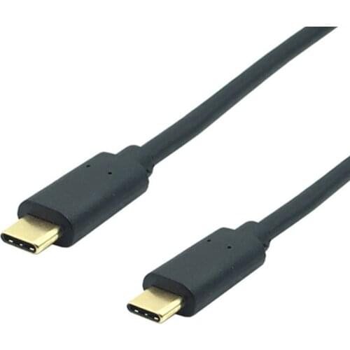 3.1 USB C 16+1 10Gbps 90 Degrees Left & Right Angle Gold plated Male to Male Type C to Type C Cable 3A 0.3m/0.6m/1m/1.8m