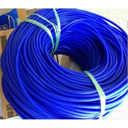 5m/lot,Blue NEW 4*7 mm Soft Food Grade Medical Use FDA Silicone Rubber Flexible Tube / Hose