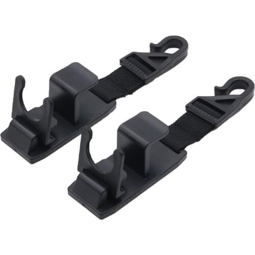 60%HOT2 Pcs SD-2510 Car Back Seat Hook Multifunctional Universal Plastic Space Saving Storage Hook for Shoulder Bag
