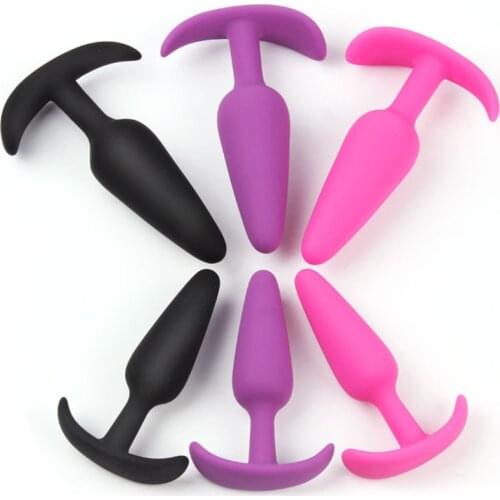 Safe Silicone Anal Plug Dildo Buttplugs Sex Toys for Men Women Prostate Massager Vagina Masturbator Intimate Goods Adults Gay