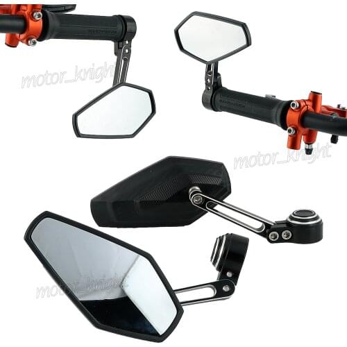 CNC mirror Motor Motorbike Rearview Side Handle Bar End Mirrors For KTM 390 690 SMC 950 200 125 1290 990 Super Duke R SMT SMR