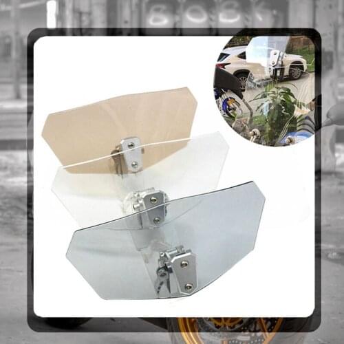 For SUZUKI Hayabusa GSX1300R Katana 1100 GSX1100F Universal MotorcycleAdjustable Lockable Windshield Windscreen Wind Deflector