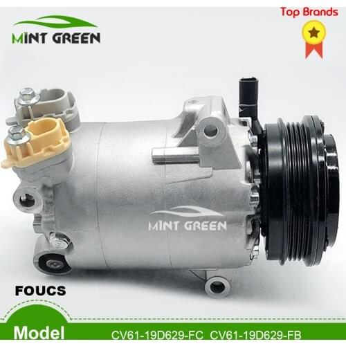 For VS16 Air Conditioning AC Compressor For Car Focus 1.0i Ecoboost CV61-19D629-FC CV61-19D629-FB