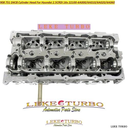 908 751 908751 D4CB D4CB-B type Cylinder Head For Hyundai 2.5CRDI 16v 22100-4A000 22100-4A010 22100-4A020 22100-4A060
