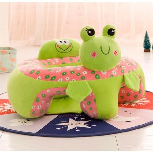 Innovative Baby Sitting Chair 360-degree Seat Wrap Design Cartoon Light Anti-fall Learn To Sit Tatami Super Soft