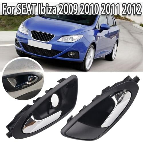 K-Car Interior Door Handles Open For SEAT Ibiza 2009 2010 2011 2012 Inner Handle Front Rear Left Right 6J1837113A 6J1837114A