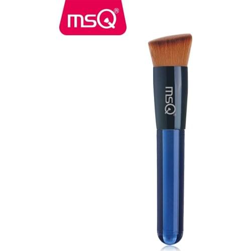 MSQ Single Makeup Brush 1PCS Foundation Portable Brush 4PCS Eyeshadow Make Up Brushes Resin Handle & Wood Handle Synthetic Hair