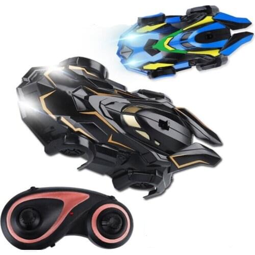 Creative RC Car Wall Climbing Climber Racer Radio Remote Control Anti Gravity Ceiling Racing Car Electric Toy Gift for Child