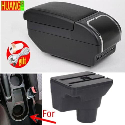 For Kia Rio 4 Armrest For Kia Rio 4 X-Line car armrest box Russi 2016 2017 2018 2019 2020 2021 car accessories interior