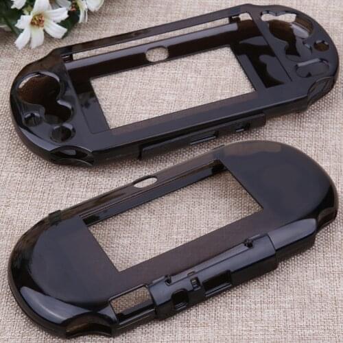 Clear Hard Case Transparent Protective Cover Shell Skin for Sony psv2000 Psvita PS Vita PSV 2000 Crystal Console Body Protector