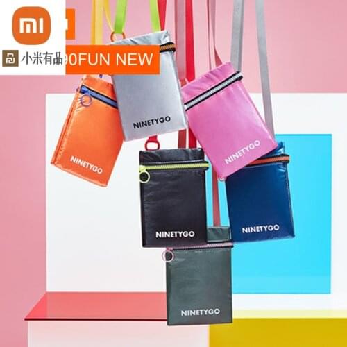 Xiaomi 90fun double-sided mini messenger bag ladies messenger small bag 2020 new wild ins fashion simple backpack