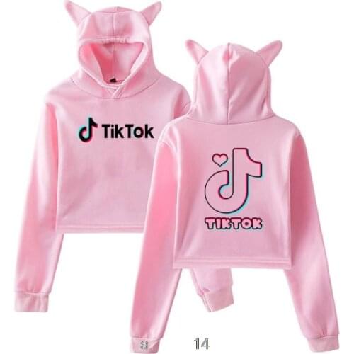 Tik Tok Hoodie Cotton Fashion Printed Hoodie For Girls Woman Fashion Casual Sweatshirt For Women Girls