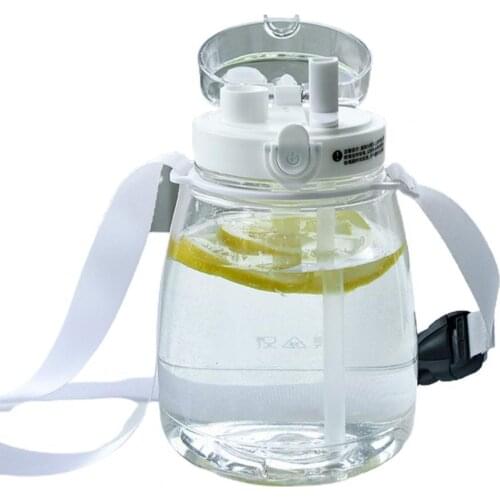 1300ml Fashion Water Bottle Large Capacity Leak-proof Adjustable Belt Portable Water Bottle Bottles With Strap