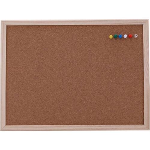 30*40cm Cork Board Drawing Board Pine Wood Frame White Boards Home Office Decorative