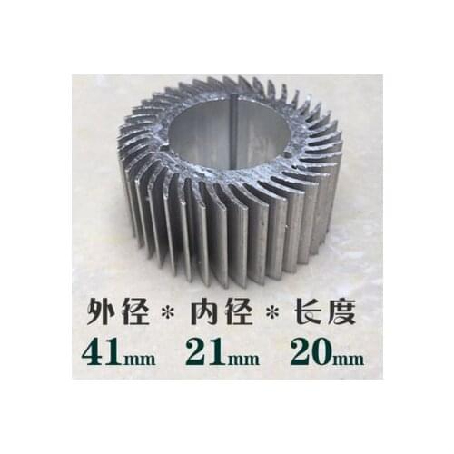 5PCS 41*21*20mm High power led heat radiator aluminum DIY accessories Sunflower high thermal conductivity aluminum heatsink