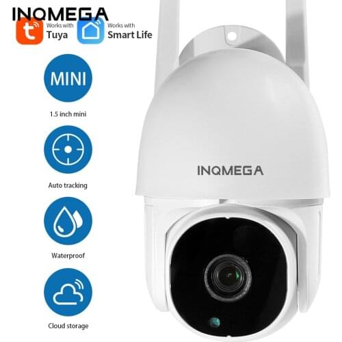 INQMEGA 5MP PTZ Camera TUYA Smart Home Outdoor Security Wifi Monitor Alex GH CCTV Wifi Security Camera