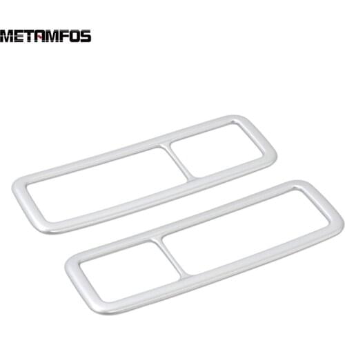 For Volkswagen Touran 2016 2017 2018 2019 Matte Rear Reading Light Lamp Cover Trim Decoration Frame Interior Car Accessories