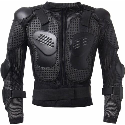 Motorcycle Bike Full Body Armor Gear Chest Shoulder Motocross Racing Protective Jacket