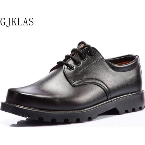 Men Working Boots Safety Steel Toe Leather Shoes Comfy Indestructible Seguridad Anti Puncture Safty Shoes Man Black Work Boots