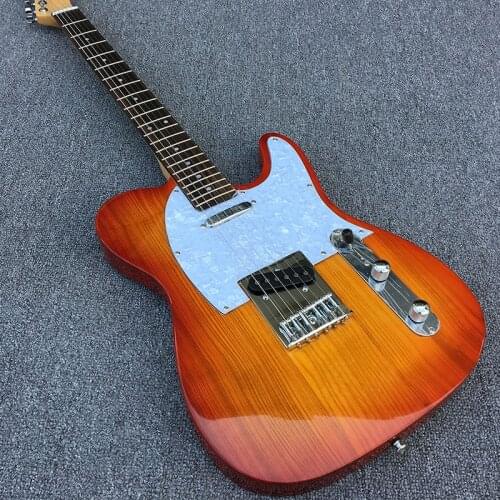 Factory direct sales 6 string electric guitar, ASH ash ash xylophone body, red paint, rose wood fingerboard, electronic musical