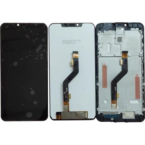 Test Ok For VERNEE M8 Pro LCD Display + Touch Screen Panel Assembly Frame Replacement