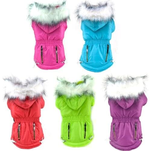 Winter Pet Dog Clothes Super Warm Down Jackets For Small Dogs Thicken Waterproof Coat Costume Chihuahua Poodle Clothing