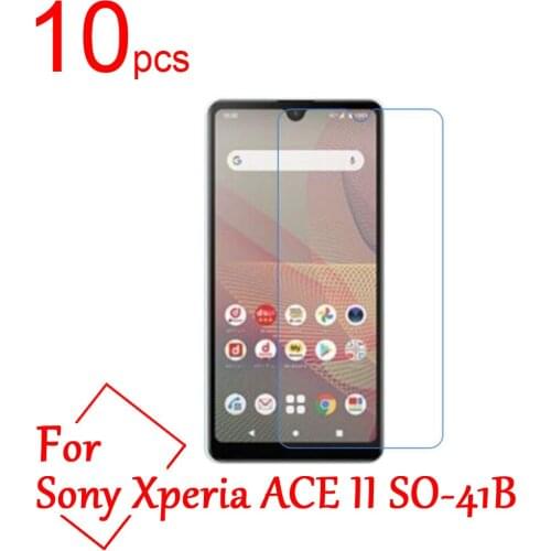 10pcs Ultra Clear/Matte/Nano anti-Explosion LCD Screen Protector film Cover for Sony Xperia ace II SO-02L SO-41B Protective Film