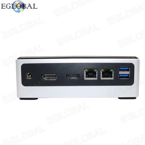 2020 10th i7 10510U Mini PC Win10 2*DDR4 Micro gaming pc 2*Lans Micro PC NVMe M.2 UHD Graphics 620 WiFi HDMI VGA DP USB-C 2*COM