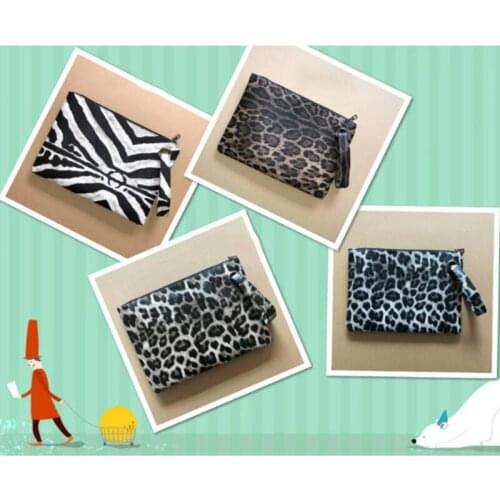 2020 New Vintage Leopard Zebra Handbags Women Clutch Bags Purse Female Handle Messenger Shoulder Bags 4 Color
