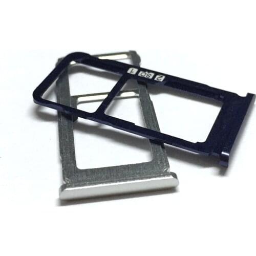 Sim Tray Holder For Nokia 5.1 plus N5.1 + SIM Card Tray Slot Holder Adapter Socket Repair Parts