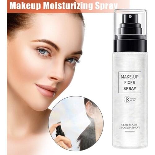 Makeup Fixer Spray Waterproof Sweatproof Long Lasting Oil Control Hydrating Makeup Fixing Setting Spray WH998