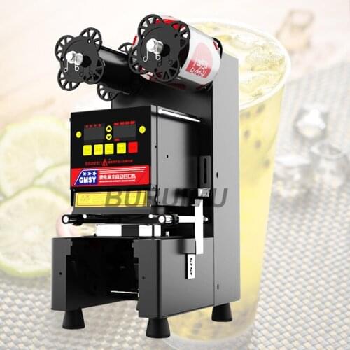 Commercial Cup Sealer Sealing Machine Full Automatic Bubble Tea Machine For Paper Milk Tea Cup Boba Tea Machine