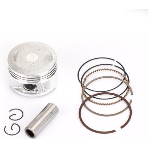 Artudatech Piston Kit & Rings Set Fit for Yamaha TTR TT-R 125 L E LE ES 2000-2007 5VL-E1631-10-00 5HP-11631-00-A0 Motor Parts