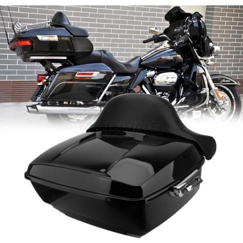 Motorcycle King Pack Trunk Backrest Pad Fit For Harley Tour Pak Electra Street Glide 2014-2020