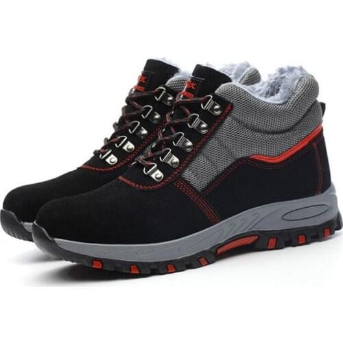 Work Boots Safety Shoes Men Indestructible Steel Toe Shoes Men Winter Boots Work Shoes Sneakers Men Shoes Winter Safety Boots