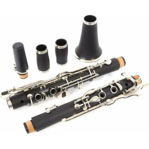 Advanced G key clarinet Ebonite Wood With Clarinet Case 17key Nickel plated Key
