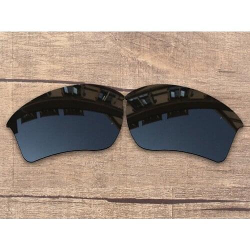 Vonxyz Stealth Black Polycarbonate Replacement Lenses for-Oakley Half Jacket 2.0 XL Frame