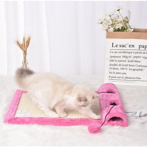 Pet Supplies Pet cat Scratch Board Wear Resistant And Scratch Resistant Plush Toys Cat Scratch Mat Vent Cat Products