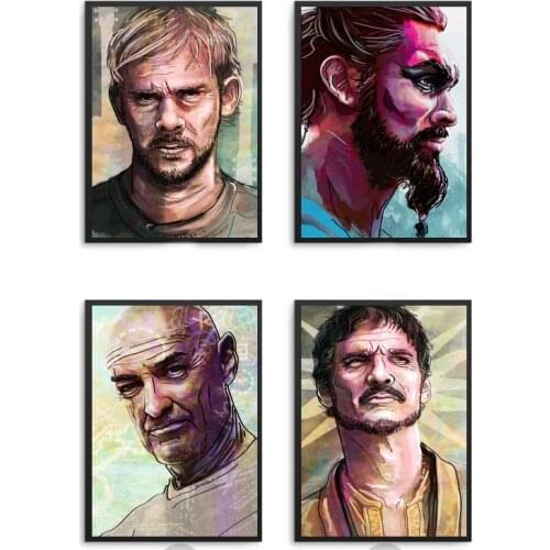 In Memoriam Canvas Painting Art Print Poster Picture Wall Modern Minimalist Bedroom Living Room Decoration