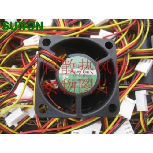 For Sunon maglev bearing KD1204PKVX 4CM 4020 7400RPM 9.1CFM 12V 1.6W axial case cooling fan