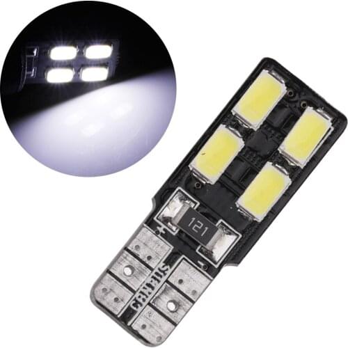 1pcs T10 Canbus 2W 4 SMD 5630 5730 LED NO Error Auto W5W 501 Car Styling Clearance Light Bulb 12V
