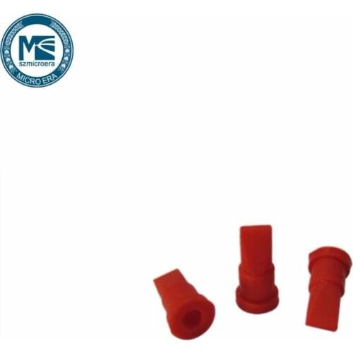 100pcs per lot 5*2.2*10MM Mini red silicone duckbill valve one-way check valve