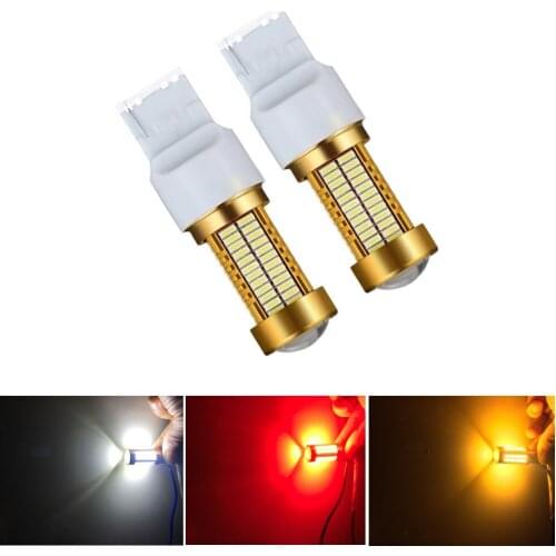 7443 7440 T20 W21/5W W21W WY21W 4014 LED Turn Signal Lamp Reverse Brake Bulb Tail Fog Daytime Running Fog Light