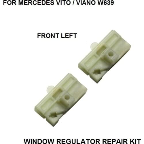 CAR ELECTRIC WINDOW REGULATOR KIT FOR MERCEDES VITO / Viano W639 WINDOW REGULATOR ROLLER FRONT LEFT 2003-2016